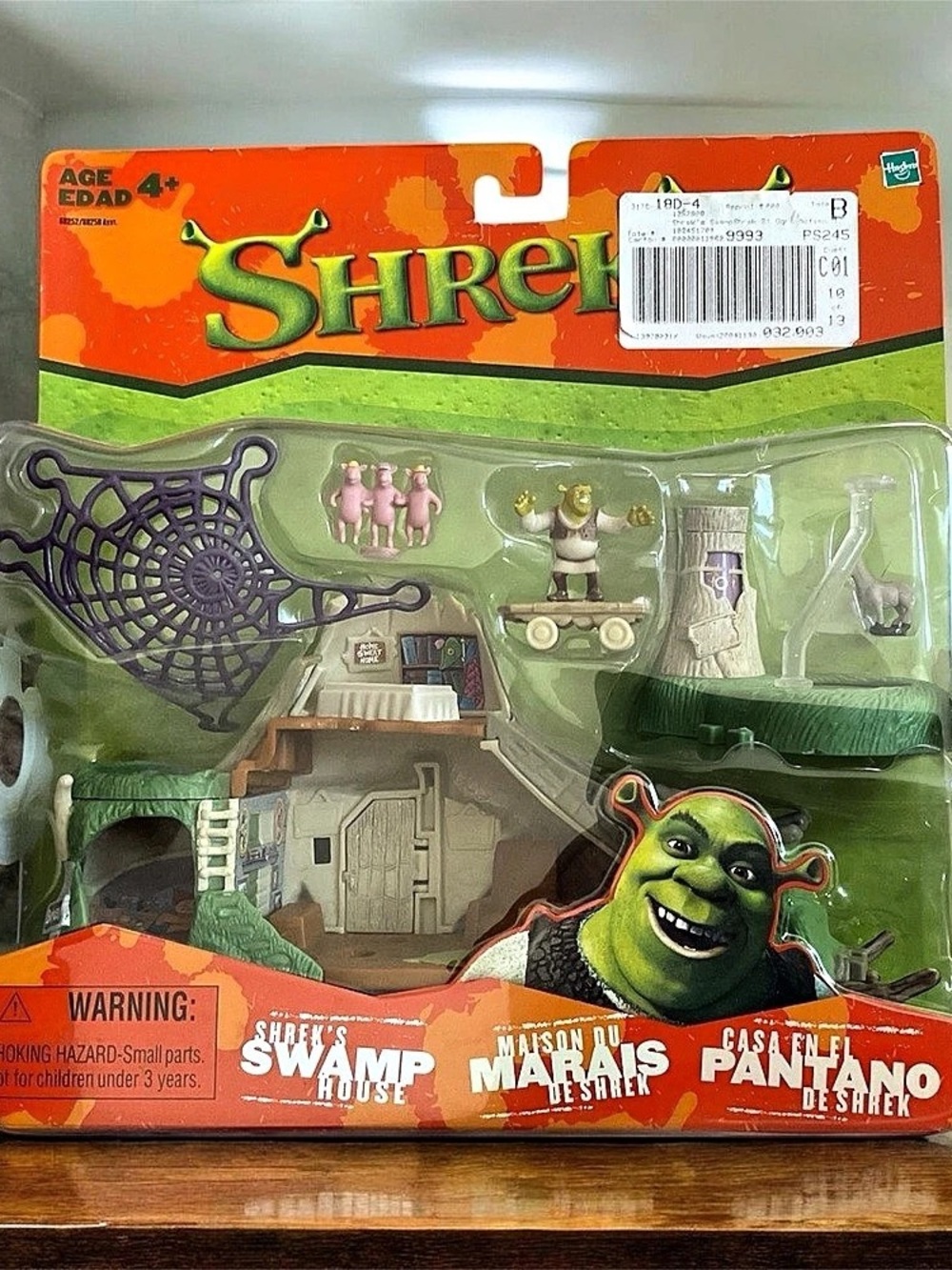 Hasbro Shrek Swamp House Playset NWT